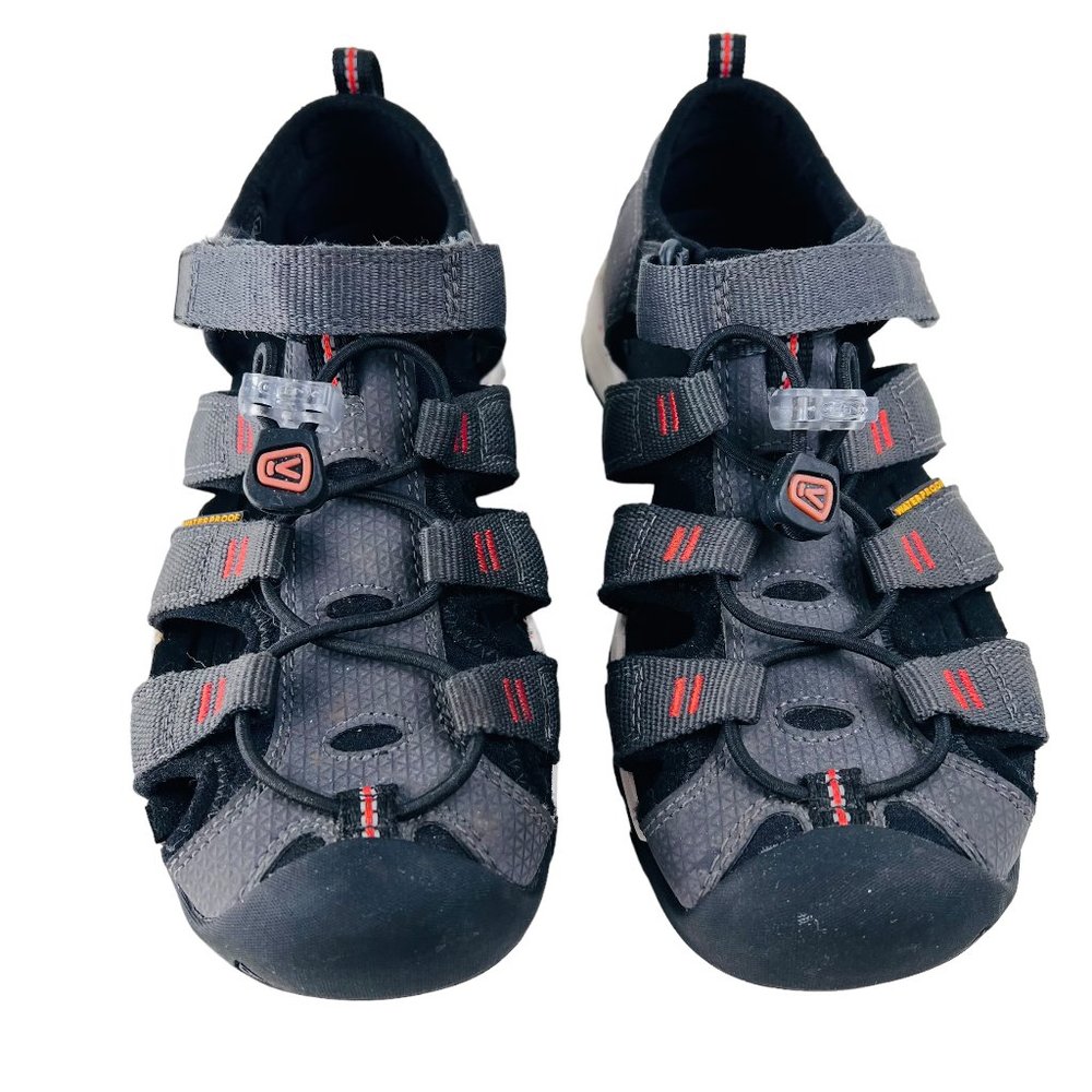 Keen Little Kids' Newport Neo H2 Magnet/Spicy Orange - Size 2 Waterproof